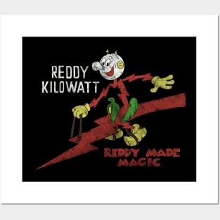 Reddy Kilowatt Posters and Art